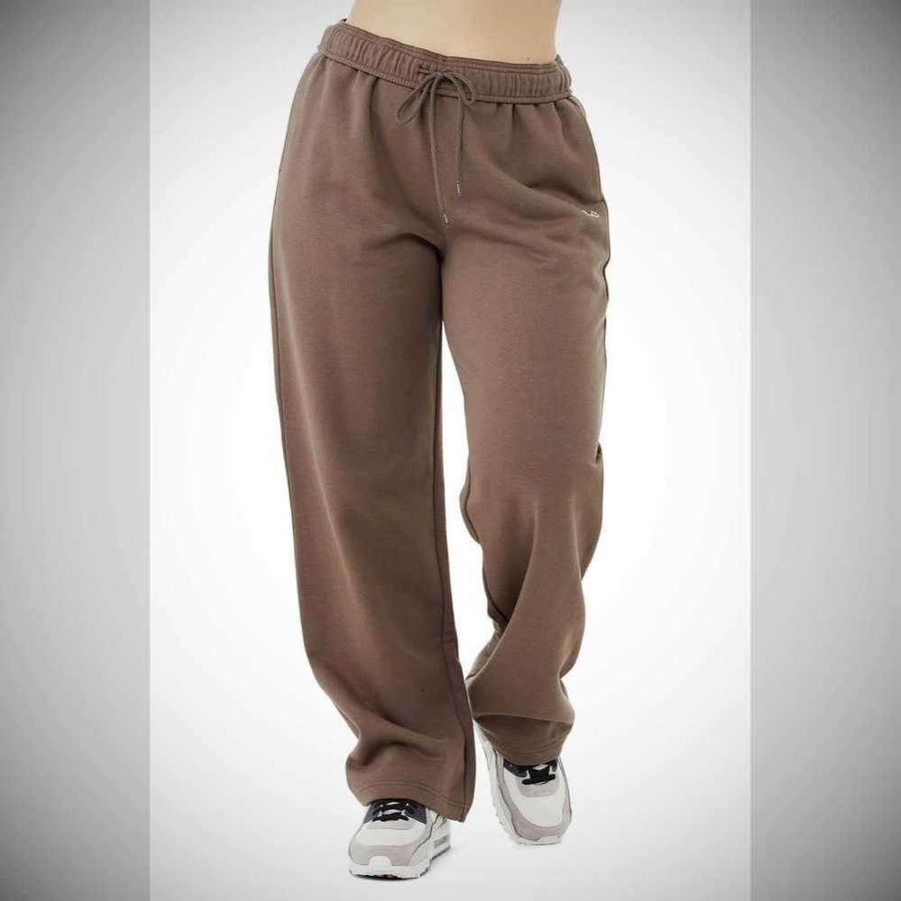 Pantalones Deportivos Alo Yoga Accolade Directo Leg Mujer Cafes | MX-69NVTK