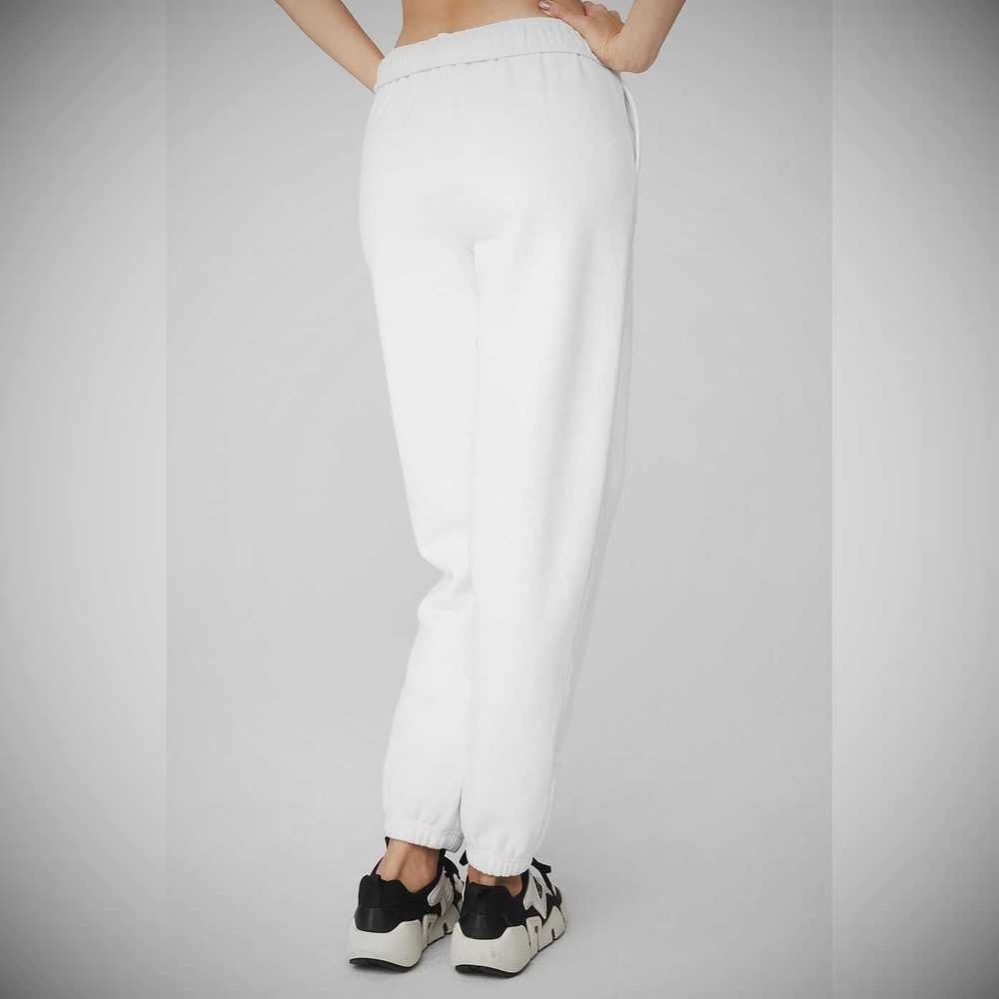 Pantalones Deportivos Alo Yoga Accolade Mujer Blancos | MX-73WPSJ