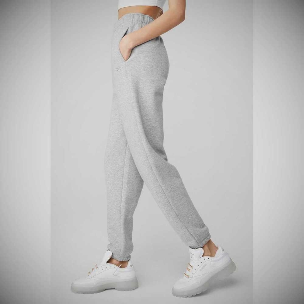 Pantalones Deportivos Alo Yoga Accolade Mujer Grises | MX-76YFNE