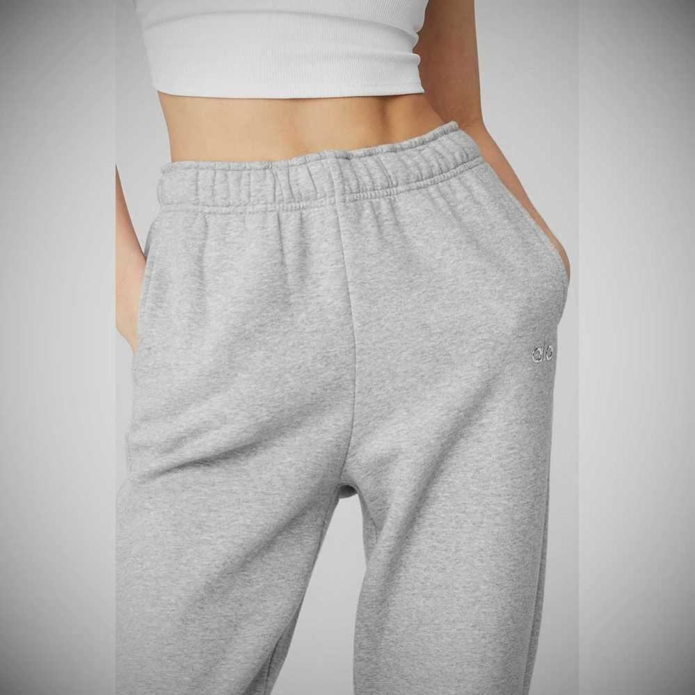 Pantalones Deportivos Alo Yoga Accolade Mujer Grises | MX-76YFNE