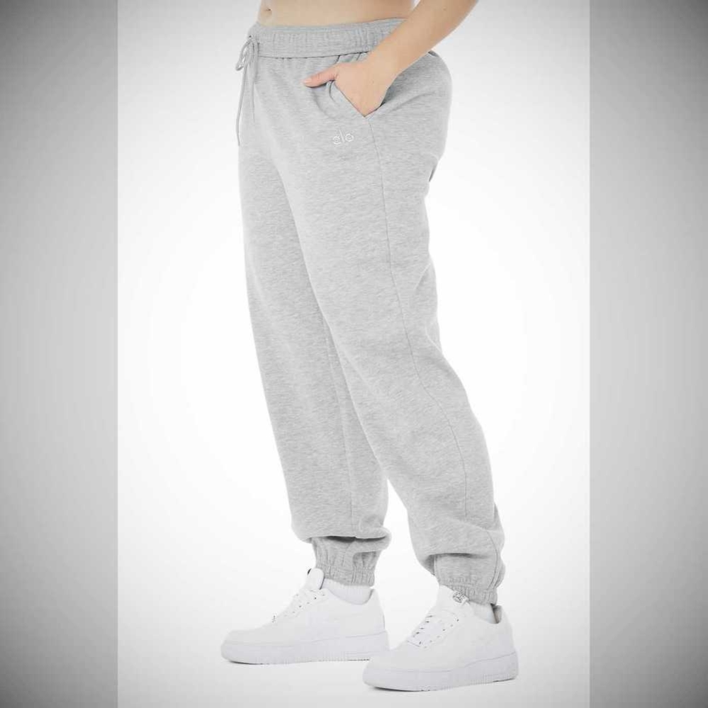 Pantalones Deportivos Alo Yoga Accolade Mujer Grises | MX-76YFNE