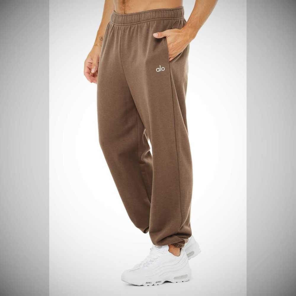 Pantalones Deportivos Alo Yoga Accolade Hombre Cafes | MX-79HUXO