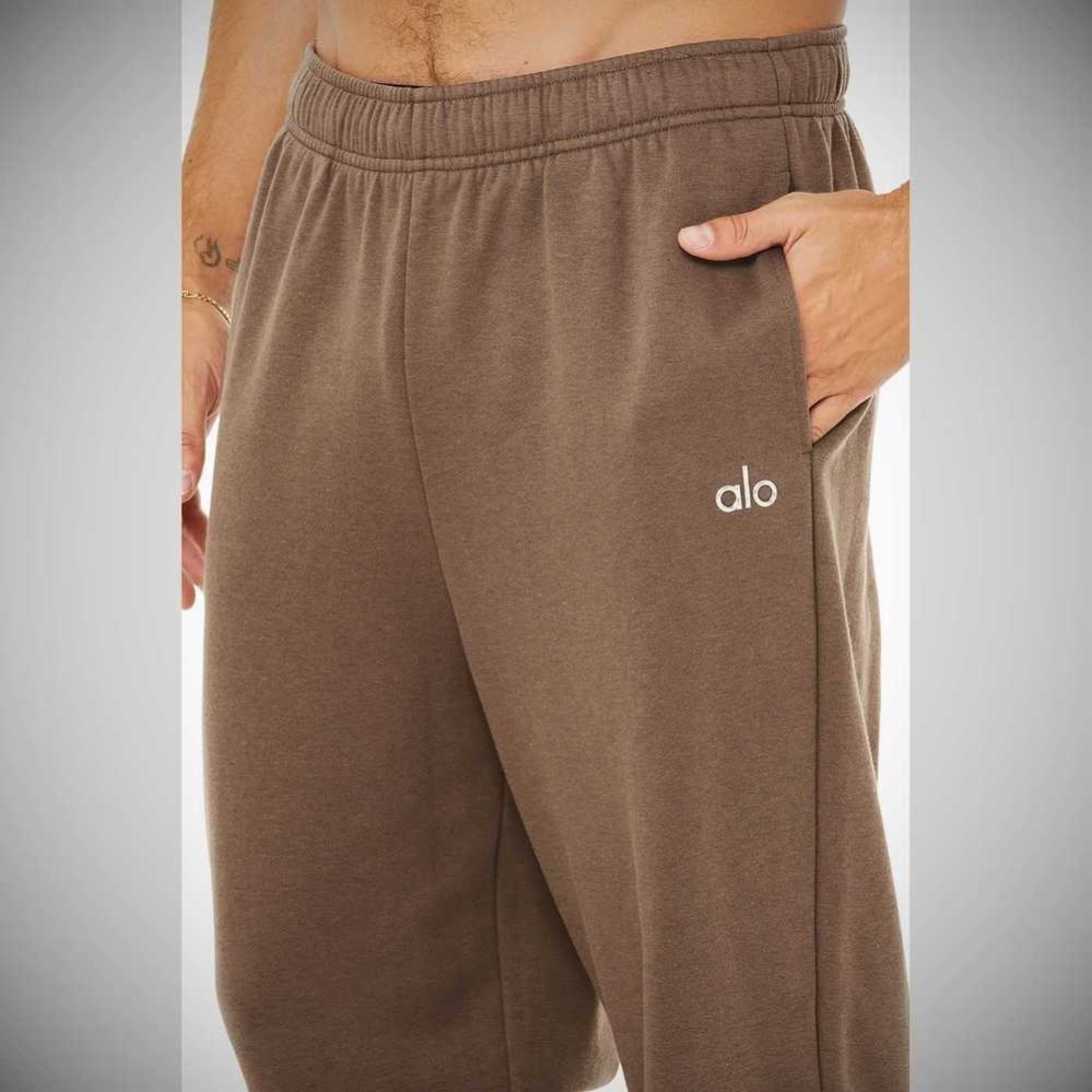 Pantalones Deportivos Alo Yoga Accolade Hombre Cafes | MX-79HUXO