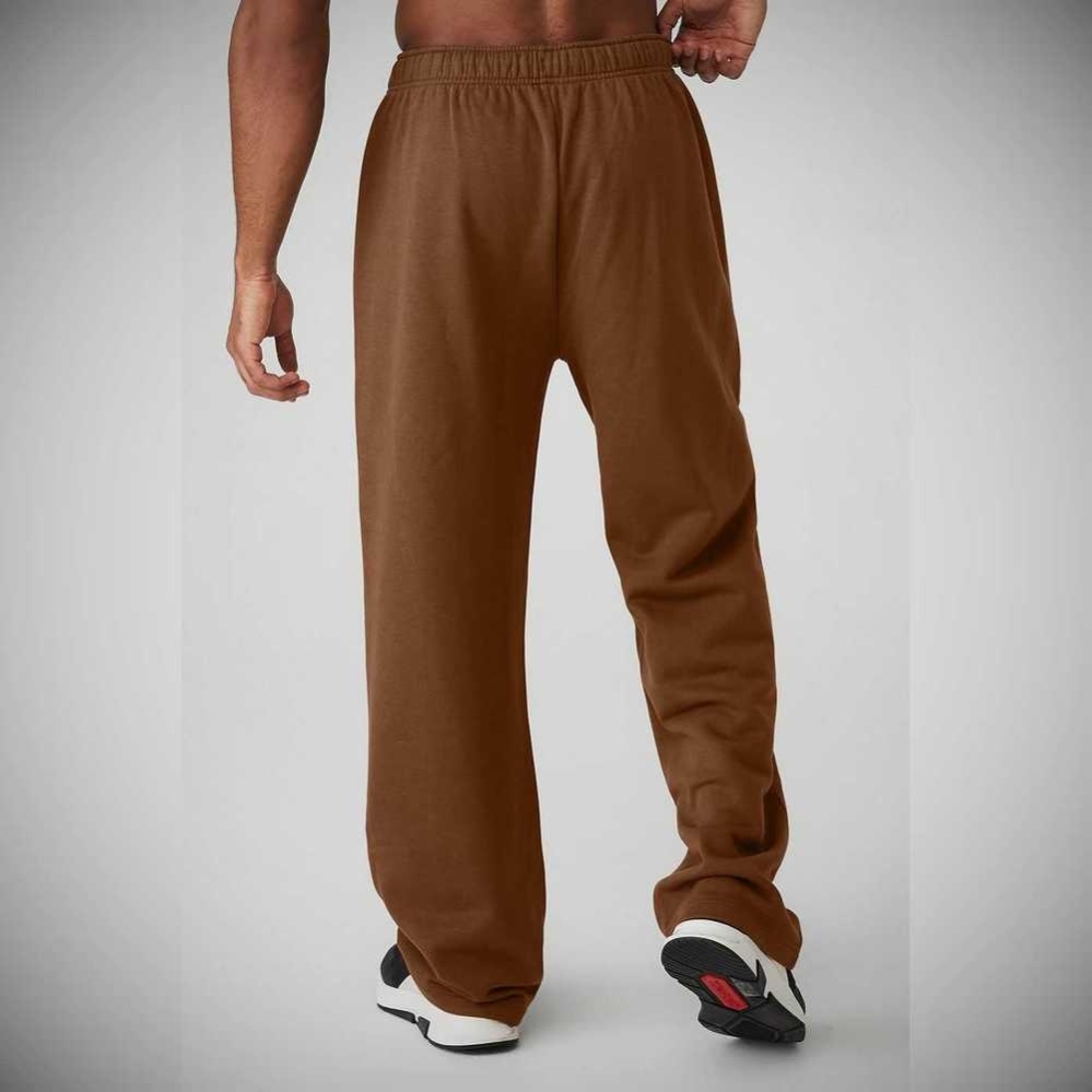 Pantalones Deportivos Alo Yoga Accolade Directo Leg Hombre Marrom | MX-79QPOK