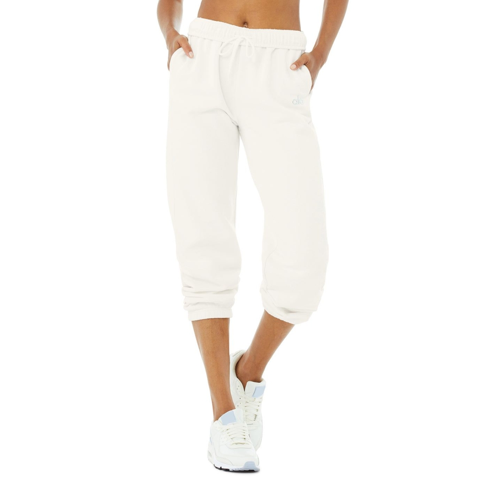 Pantalones Deportivos Alo Yoga Accolade Mujer Blancos | MX-87ZHKV