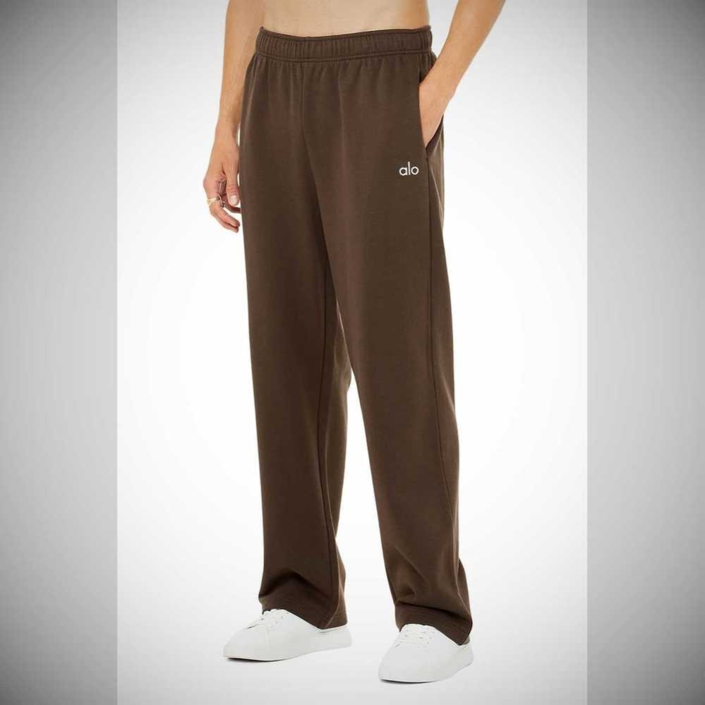 Pantalones Deportivos Alo Yoga Accolade Directo Leg Hombre Cafes | MX-89KZYV