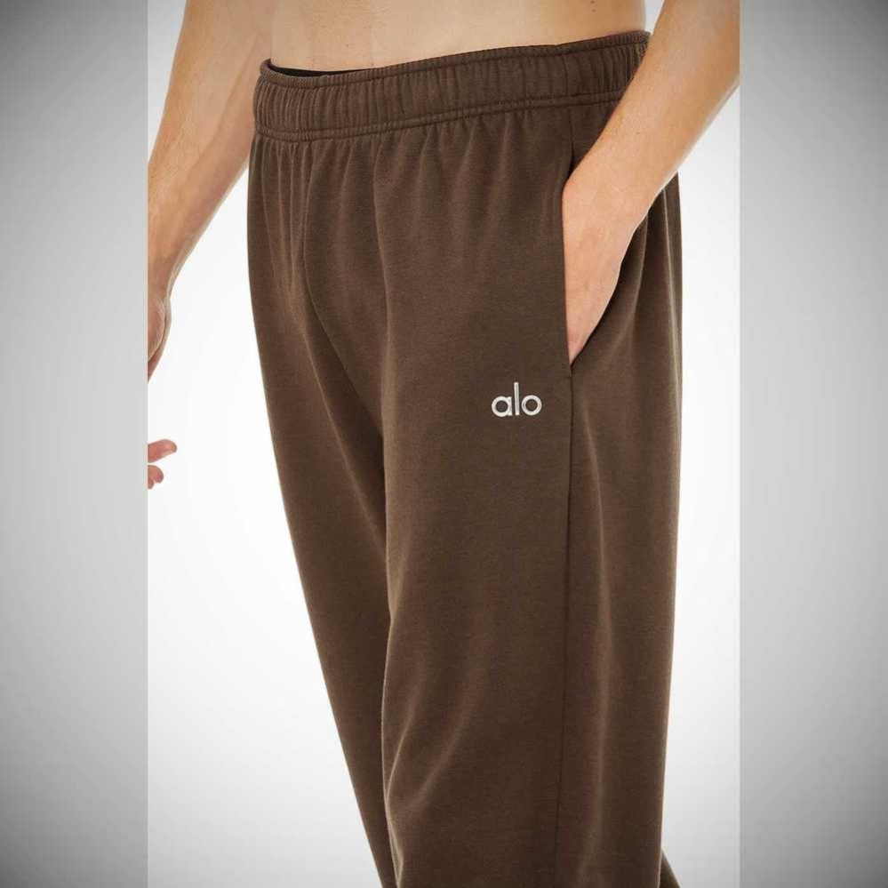 Pantalones Deportivos Alo Yoga Accolade Directo Leg Hombre Cafes | MX-89KZYV