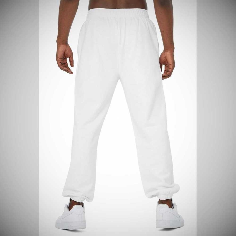 Pantalones Deportivos Alo Yoga Accolade Hombre Blancos | MX-90ZWRS