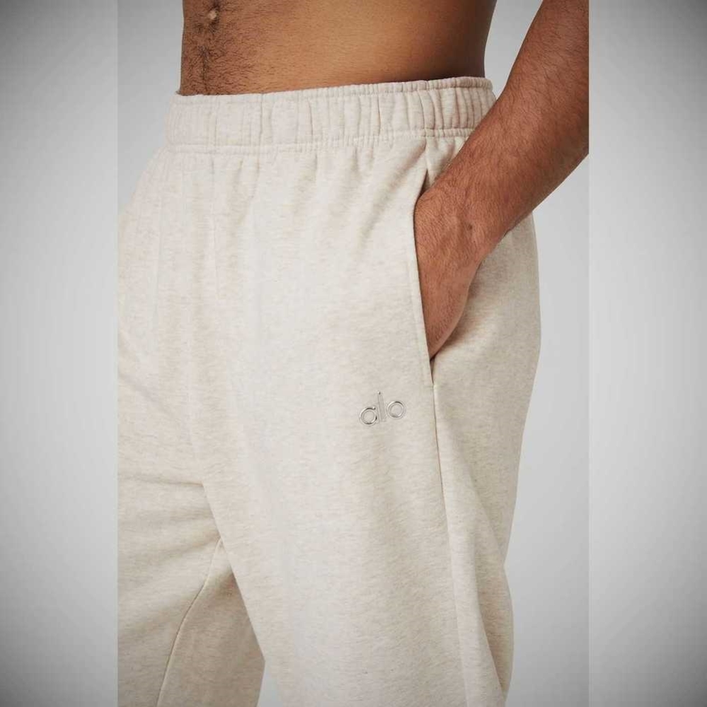 Pantalones Deportivos Alo Yoga Accolade Directo Leg Hombre Beige | MX-92HXBY