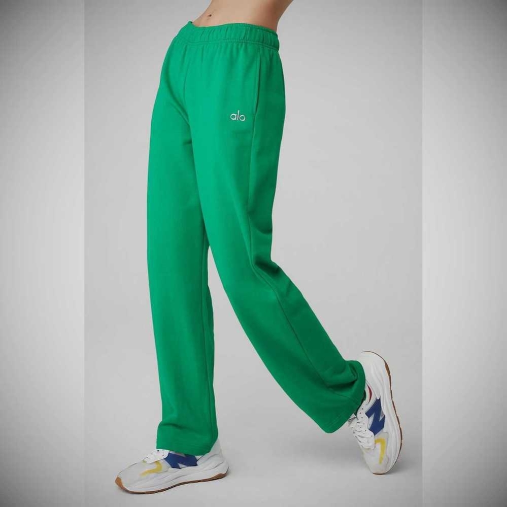 Pantalones Deportivos Alo Yoga Accolade Directo Leg Mujer Verdes | MX-94ZNJS