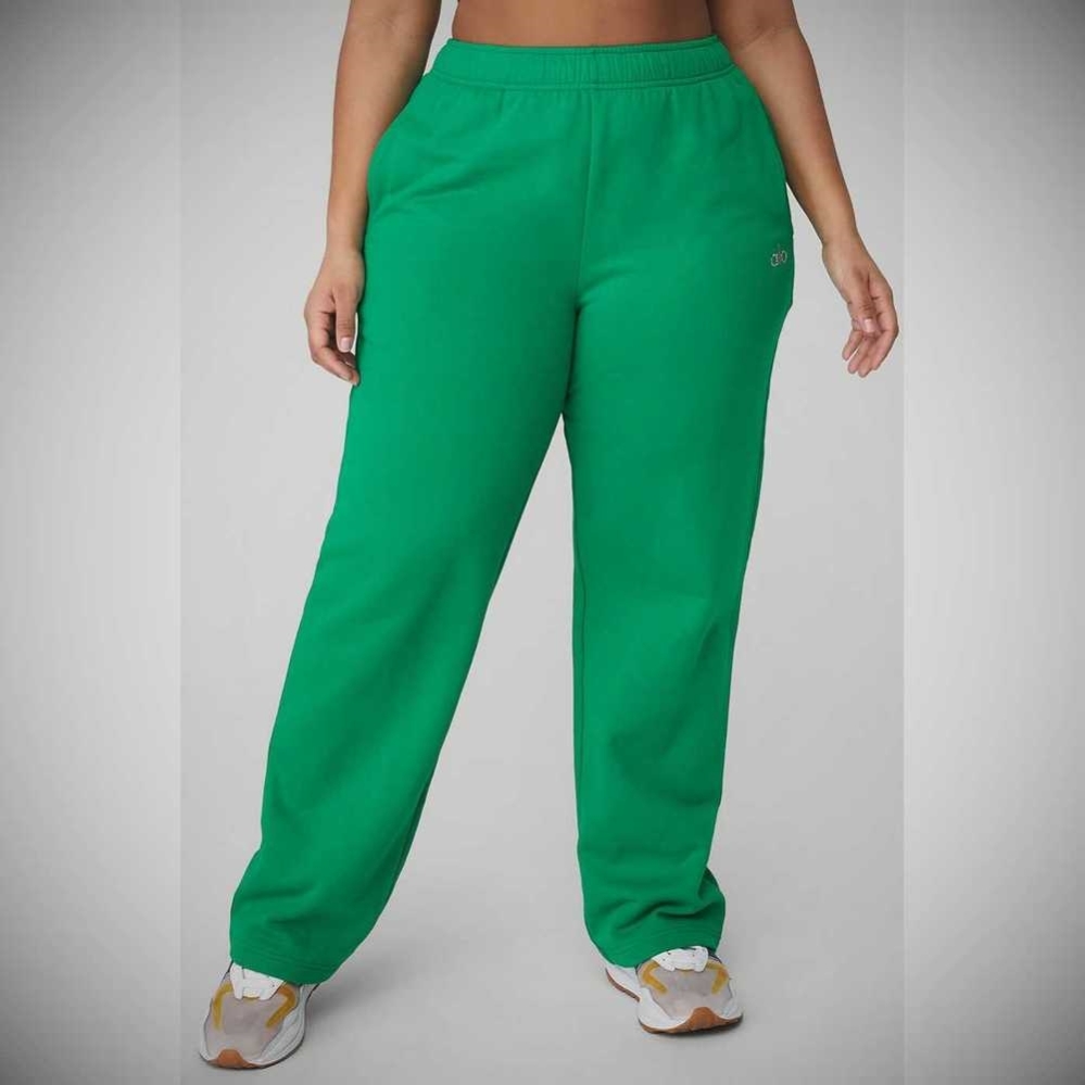 Pantalones Deportivos Alo Yoga Accolade Directo Leg Mujer Verdes | MX-94ZNJS