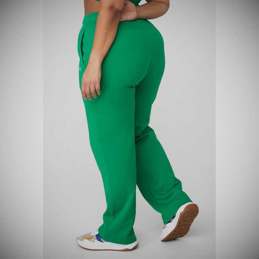 Pantalones Deportivos Alo Yoga Accolade Directo Leg Mujer Verdes | MX-94ZNJS