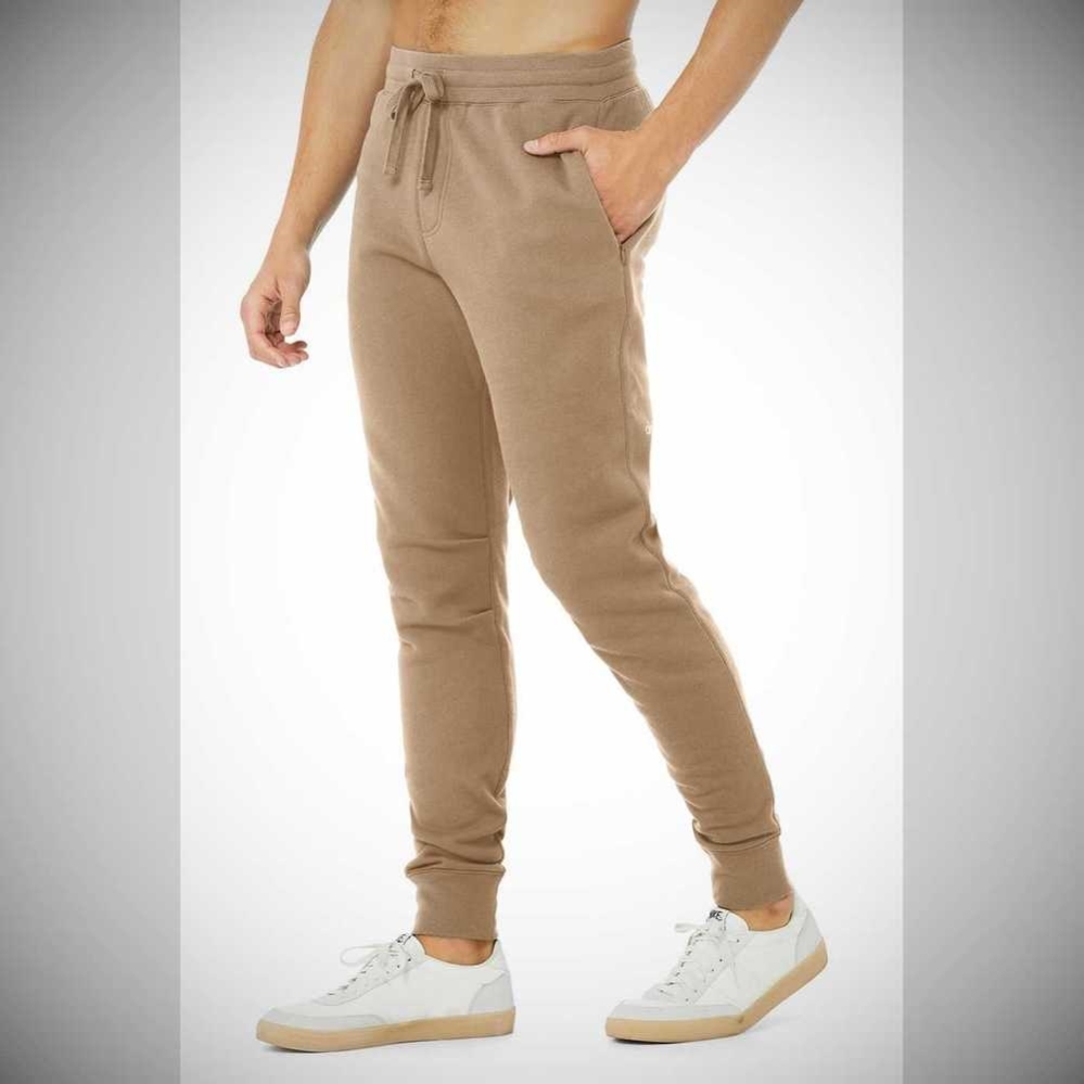 Pantalones Deportivos Alo Yoga Baseline Hombre Marrom | MX-80SJAF