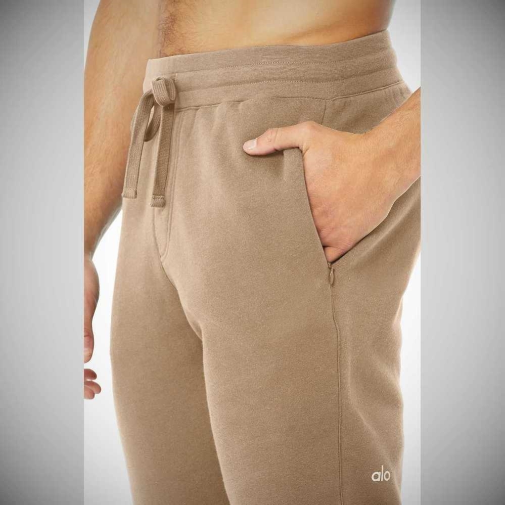 Pantalones Deportivos Alo Yoga Baseline Hombre Marrom | MX-80SJAF