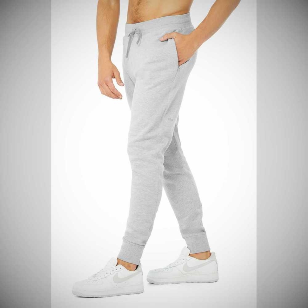 Pantalones Deportivos Alo Yoga Baseline Hombre Grises | MX-93BYNZ