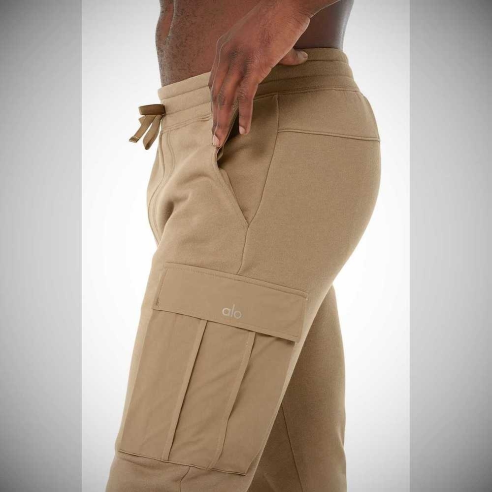 Pantalones Deportivos Alo Yoga Cargo Traverse Hombre Marrom | MX-02XBHO