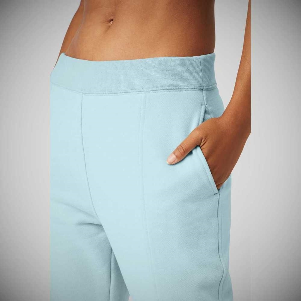 Pantalones Deportivos Alo Yoga High-Cintura Offline Directo Leg Mujer Azules | MX-31NLMG