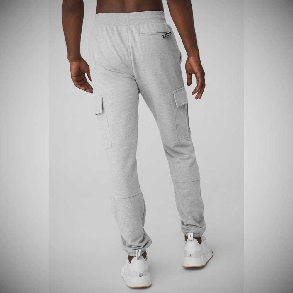 Pantalones Deportivos Alo Yoga Highline Cargo Hombre Grises | MX-07FWVJ