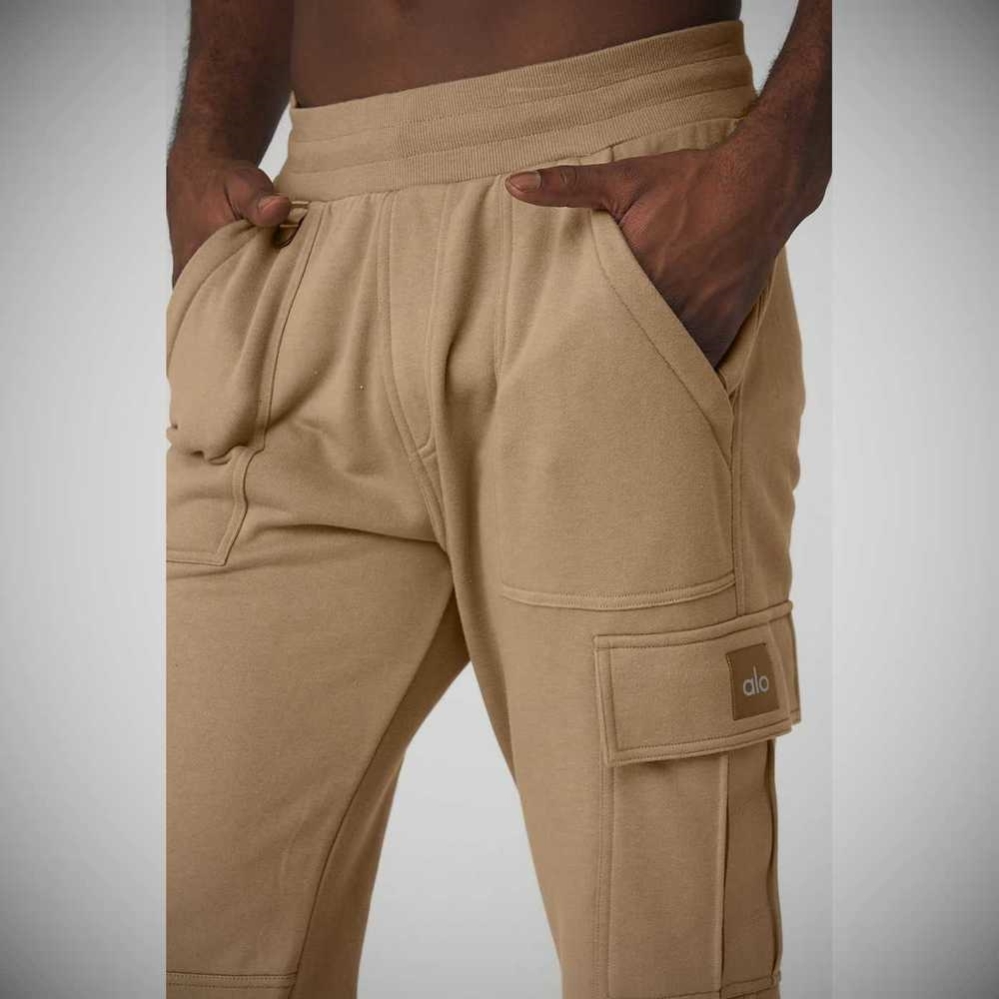 Pantalones Deportivos Alo Yoga Highline Cargo Hombre Marrom | MX-12FERK