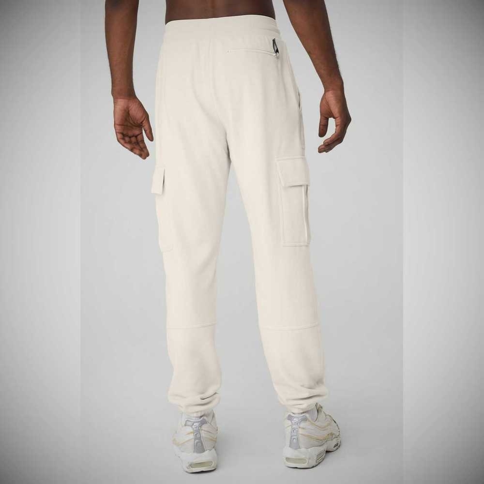 Pantalones Deportivos Alo Yoga Highline Cargo Hombre Beige | MX-87YSXZ