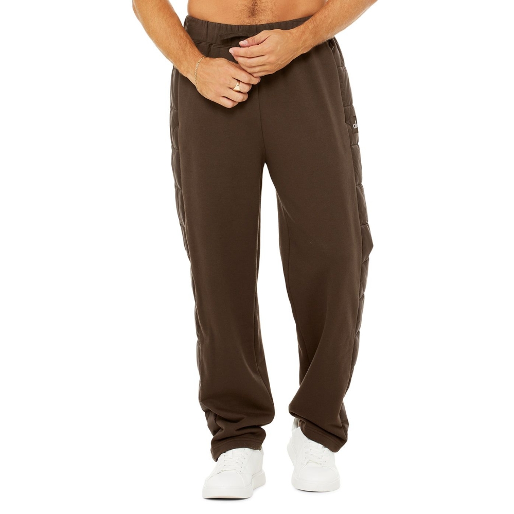 Pantalones Deportivos Alo Yoga Mash Up Hombre Cafes | MX-13EBJO