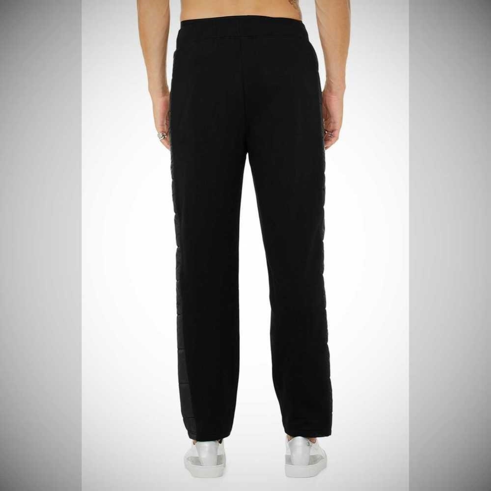 Pantalones Deportivos Alo Yoga Mash Up Hombre Negros | MX-26HDKE