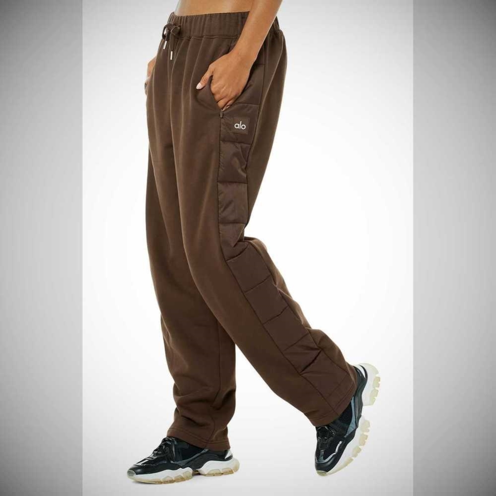 Pantalones Deportivos Alo Yoga Mash Up Mujer Cafes | MX-32KEXH