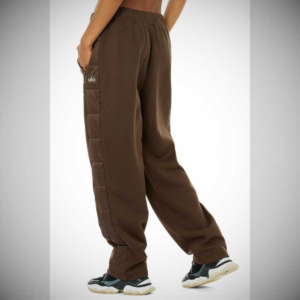 Pantalones Deportivos Alo Yoga Mash Up Mujer Cafes | MX-32KEXH