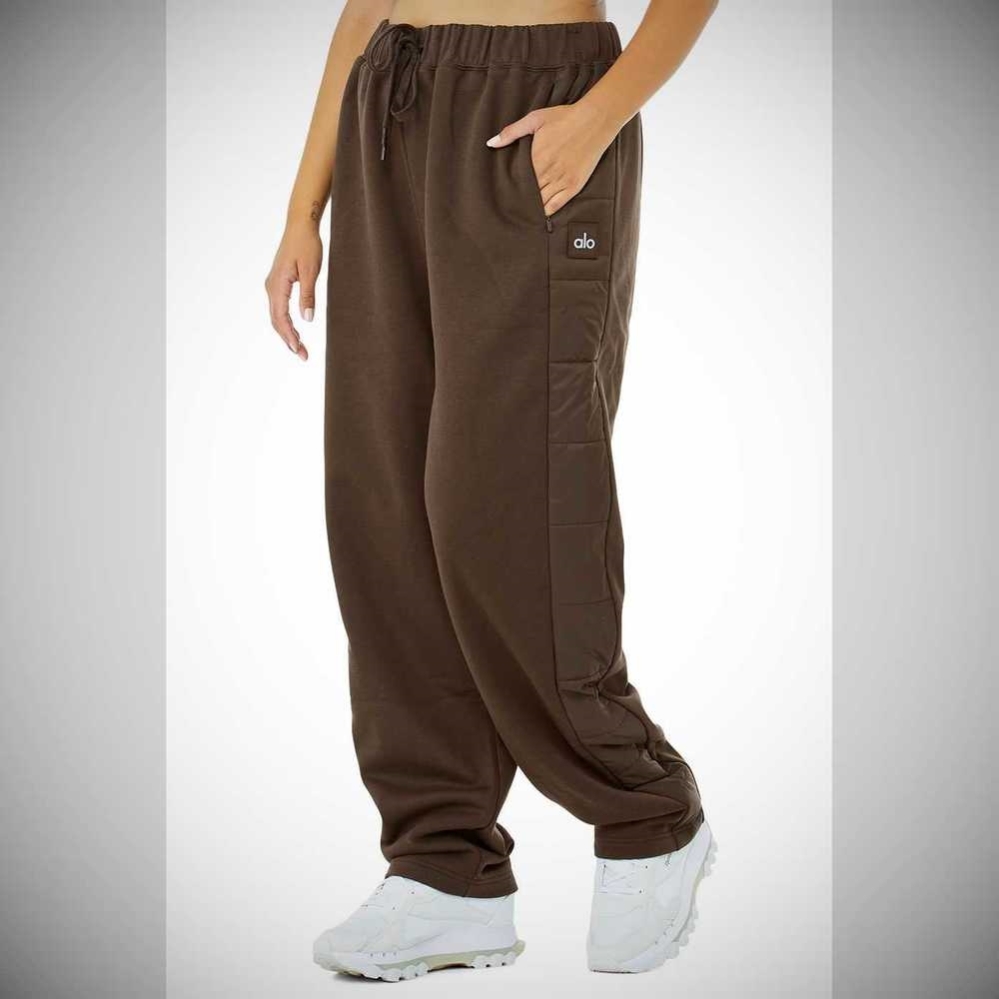 Pantalones Deportivos Alo Yoga Mash Up Mujer Cafes | MX-32KEXH