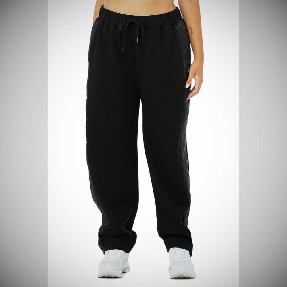 Pantalones Deportivos Alo Yoga Mash Up Mujer Negros | MX-57CJUD