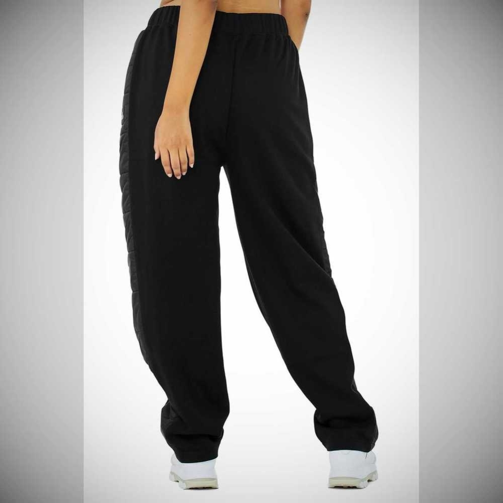 Pantalones Deportivos Alo Yoga Mash Up Mujer Negros | MX-57CJUD