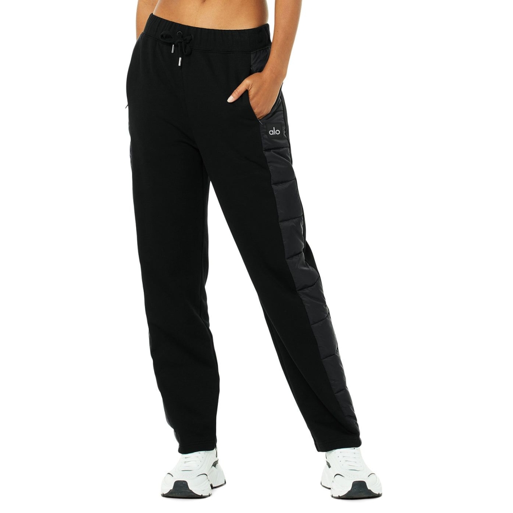 Pantalones Deportivos Alo Yoga Mash Up Mujer Negros | MX-57CJUD