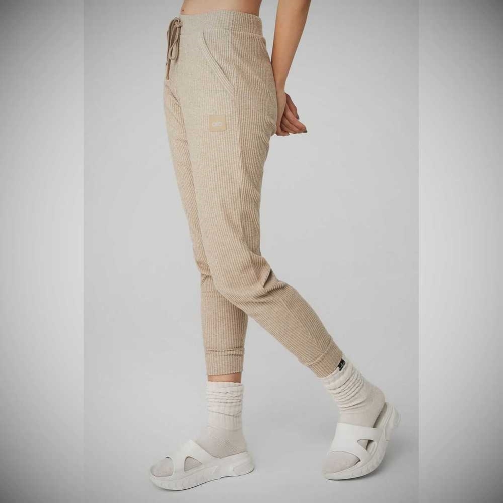 Pantalones Deportivos Alo Yoga Muse Mujer Marrom | MX-12DRJZ