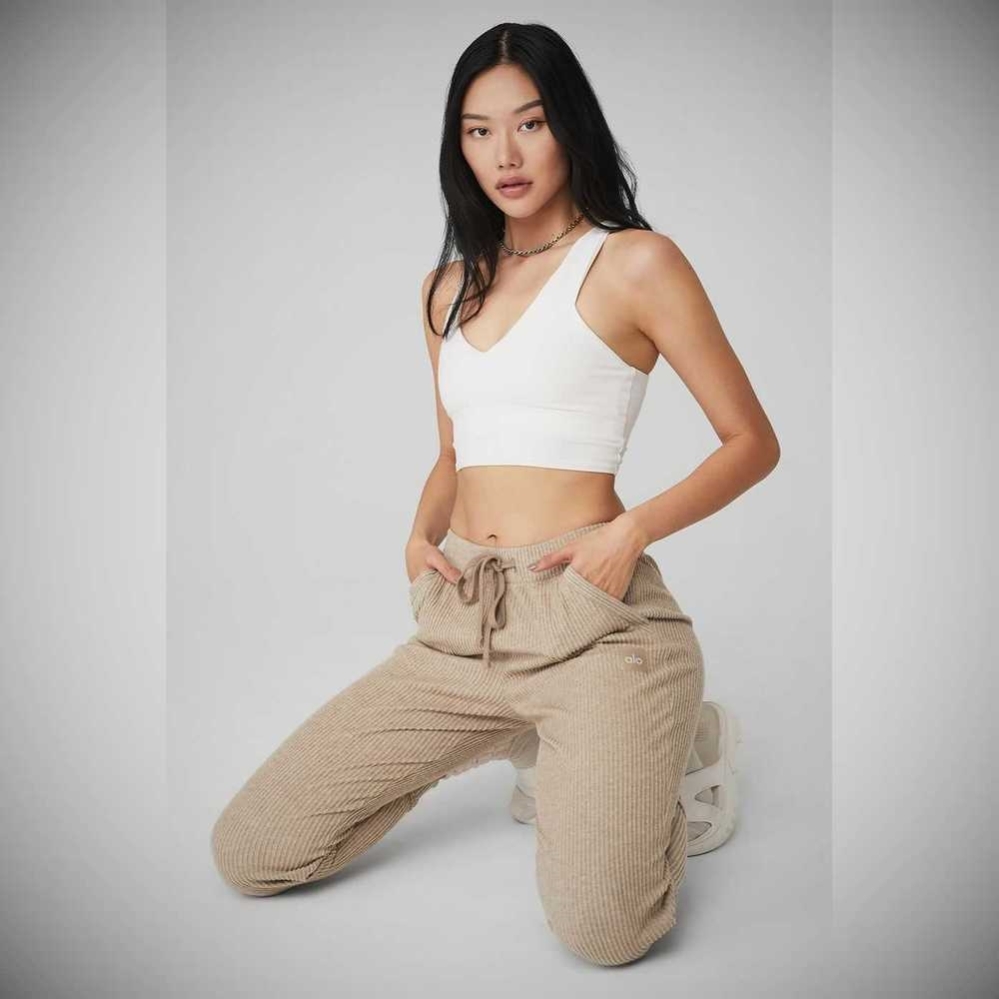 Pantalones Deportivos Alo Yoga Muse Mujer Marrom | MX-12DRJZ