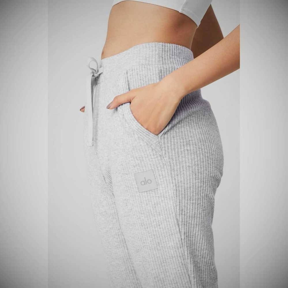 Pantalones Deportivos Alo Yoga Muse Mujer Grises | MX-59TZWA