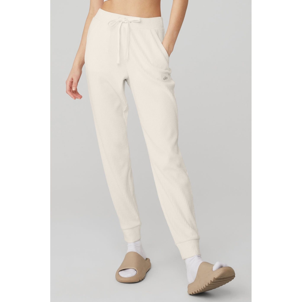 Pantalones Deportivos Alo Yoga Muse Mujer Blancos | MX-68MQPB