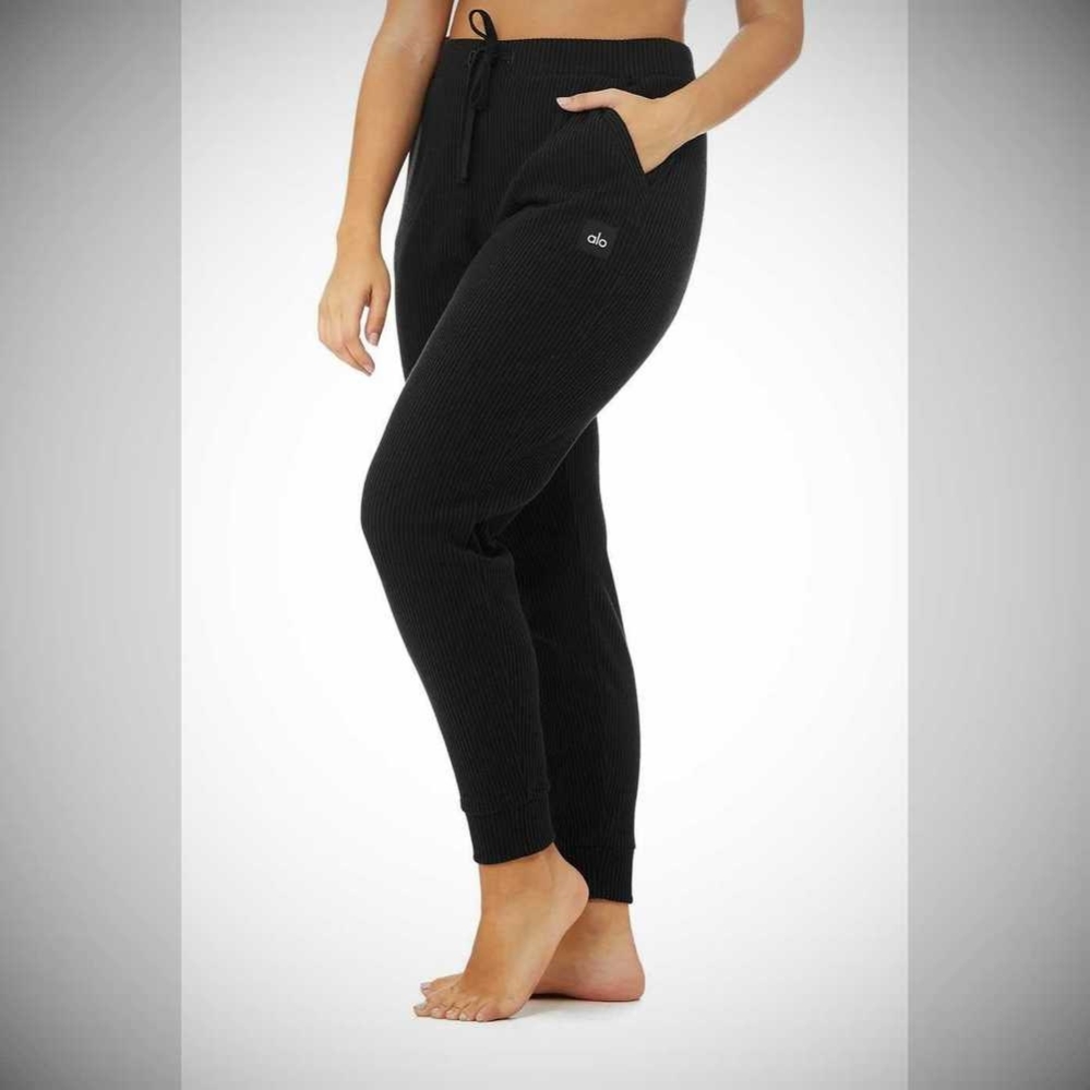 Pantalones Deportivos Alo Yoga Muse Mujer Negros | MX-79OQAG