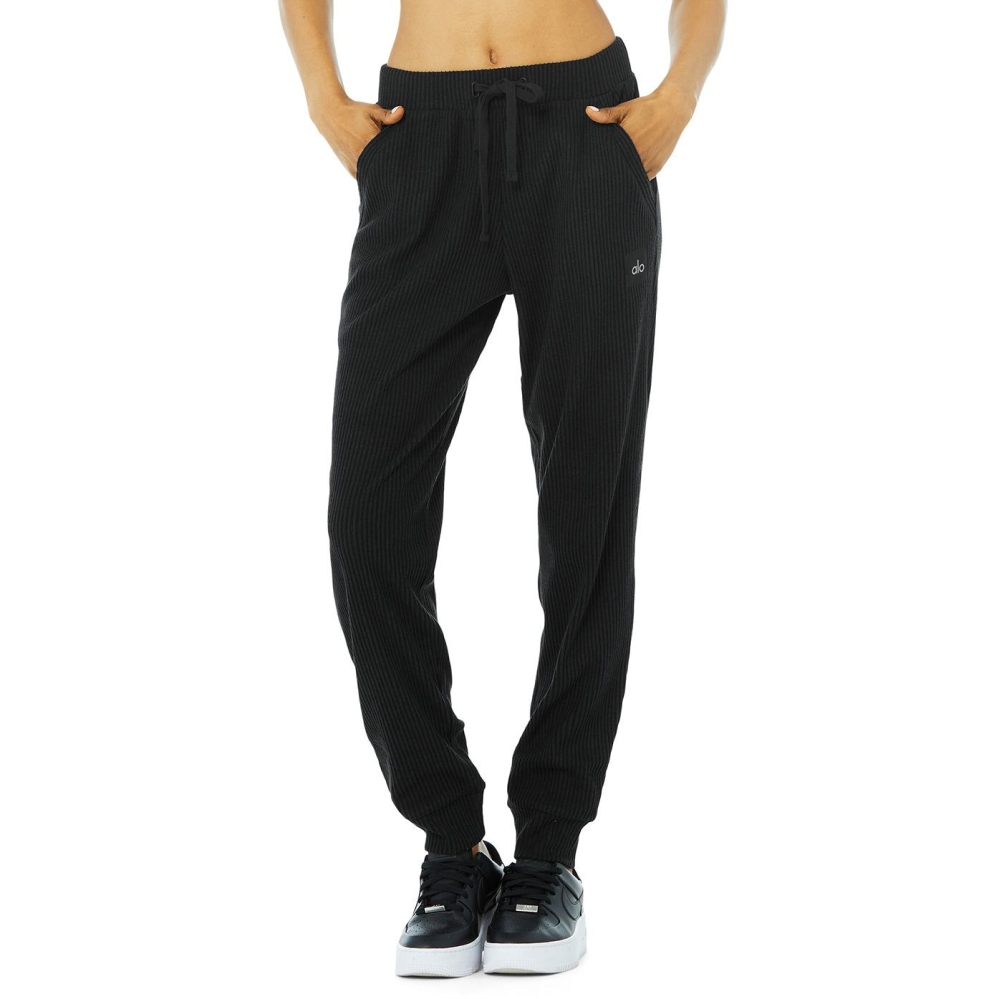 Pantalones Deportivos Alo Yoga Muse Mujer Negros | MX-79OQAG