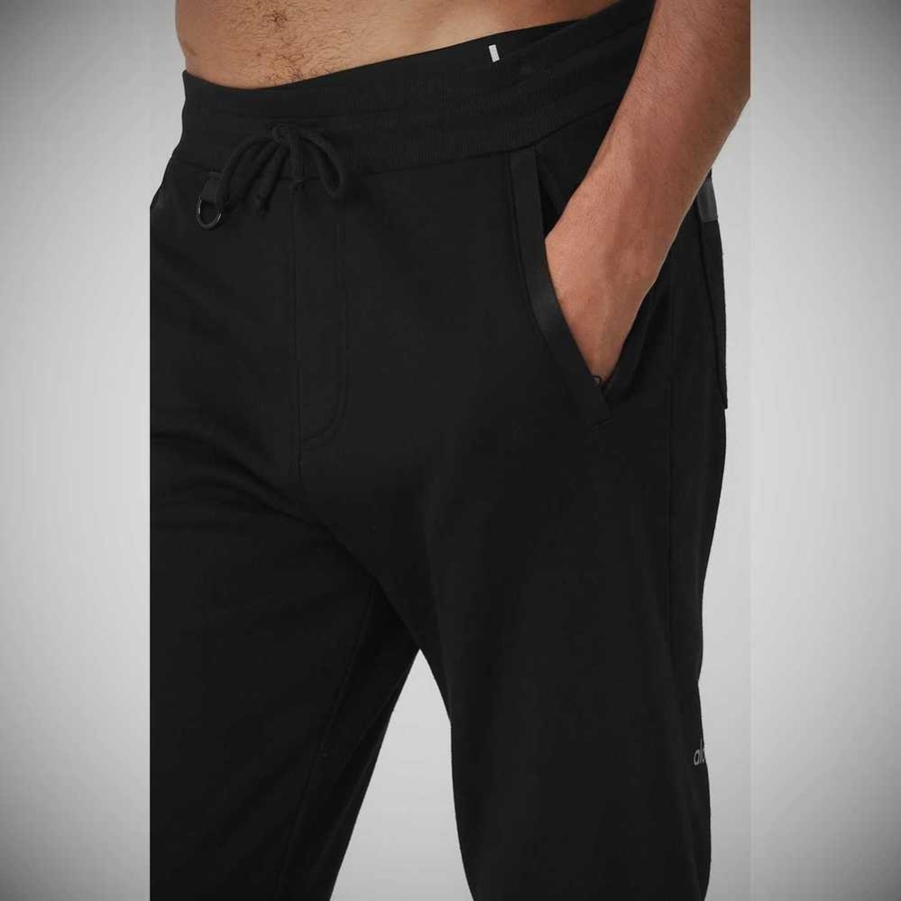 Pantalones Deportivos Alo Yoga Nomadic Hombre Negros | MX-01JSRH