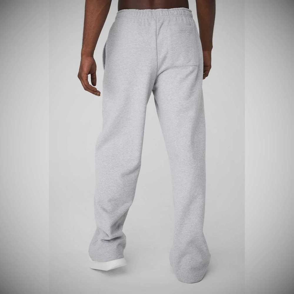 Pantalones Deportivos Alo Yoga Renown Heavy Weight Hombre Grises | MX-36HCOL