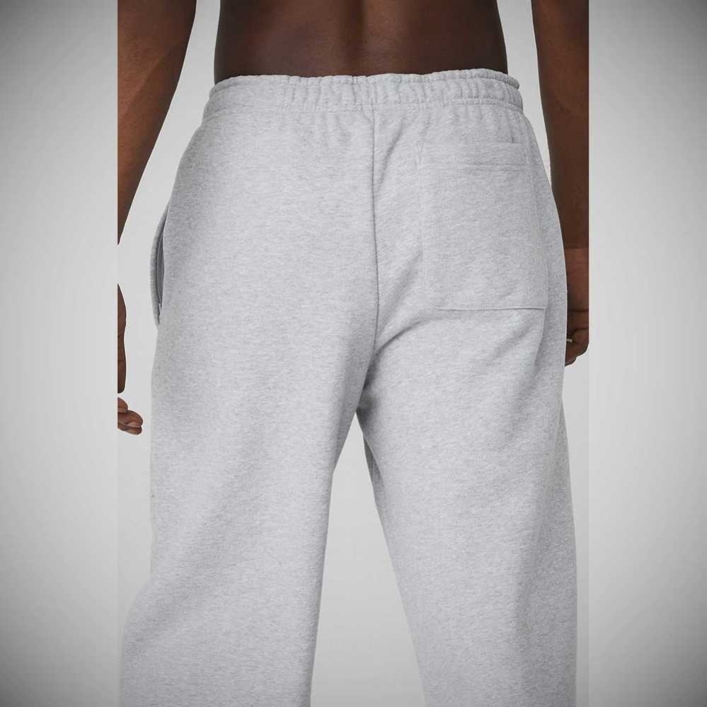 Pantalones Deportivos Alo Yoga Renown Heavy Weight Hombre Grises | MX-36HCOL