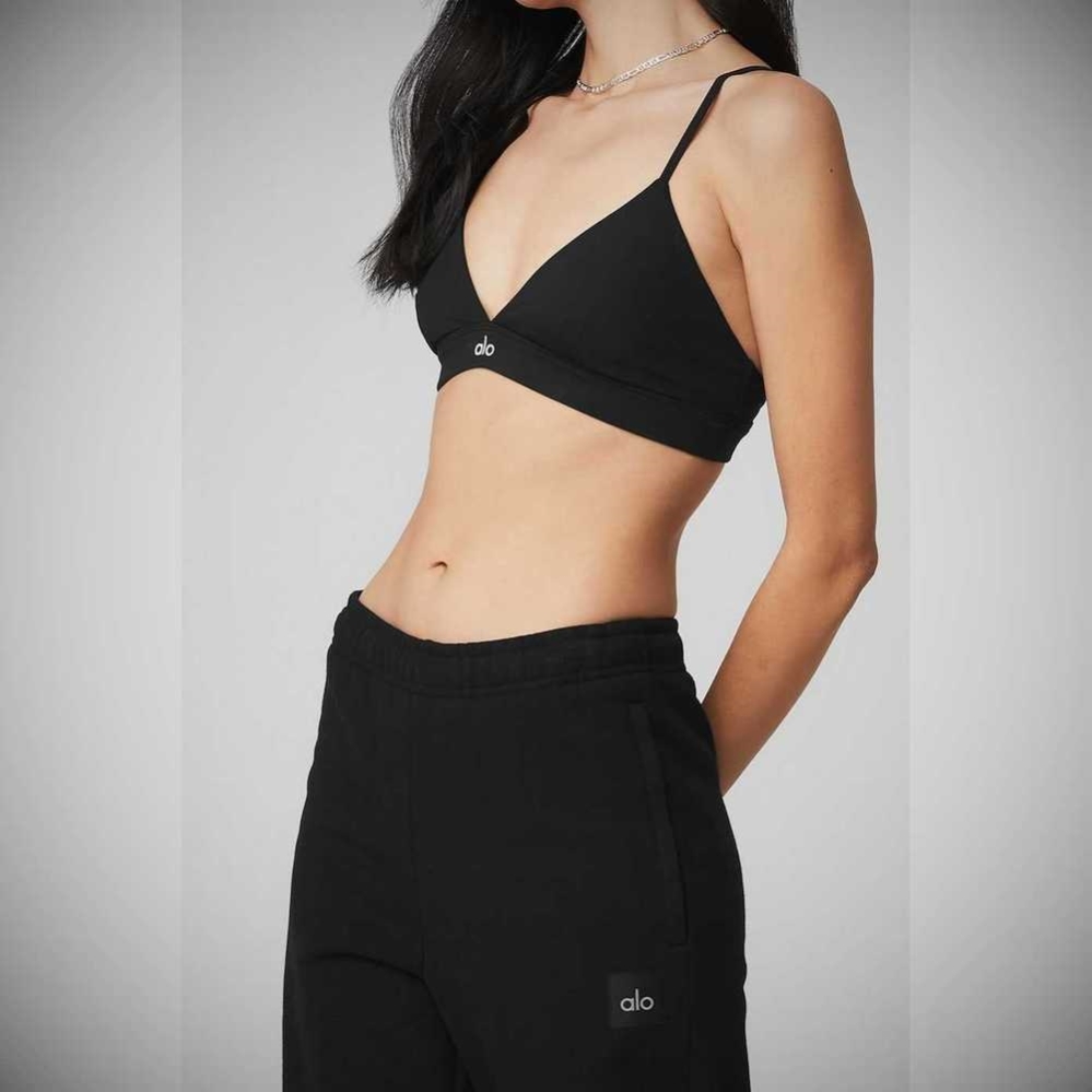 Pantalones Deportivos Alo Yoga Renown Heavy Weight Mujer Negros | MX-52SYUQ