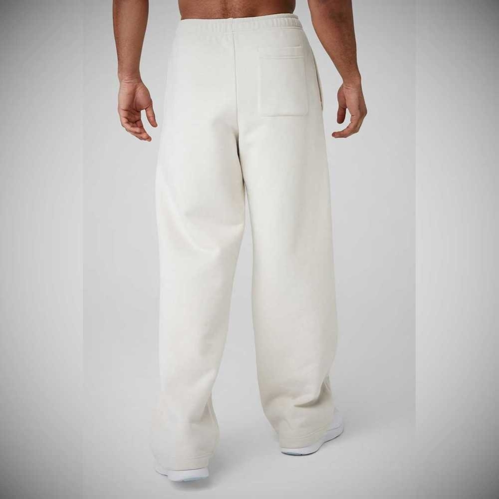 Pantalones Deportivos Alo Yoga Renown Heavy Weight Hombre Beige | MX-53AIBE