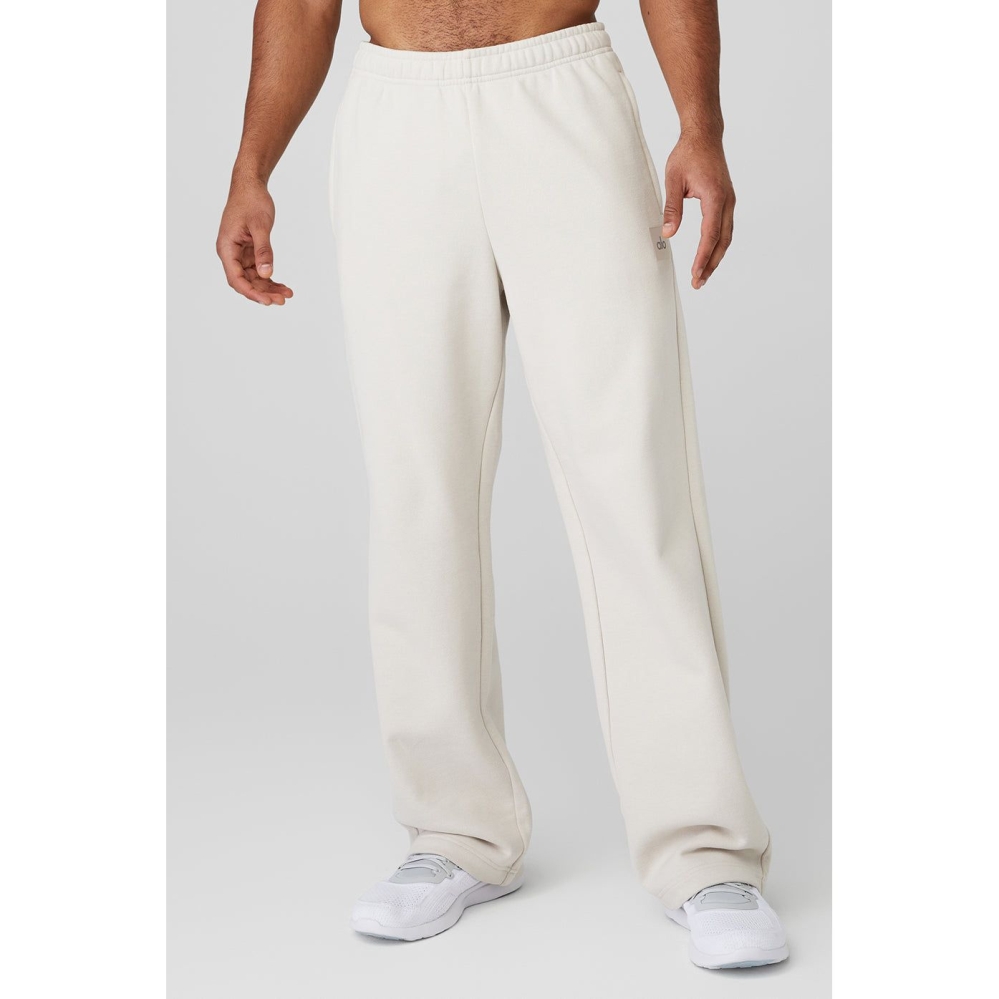 Pantalones Deportivos Alo Yoga Renown Heavy Weight Hombre Beige | MX-53AIBE