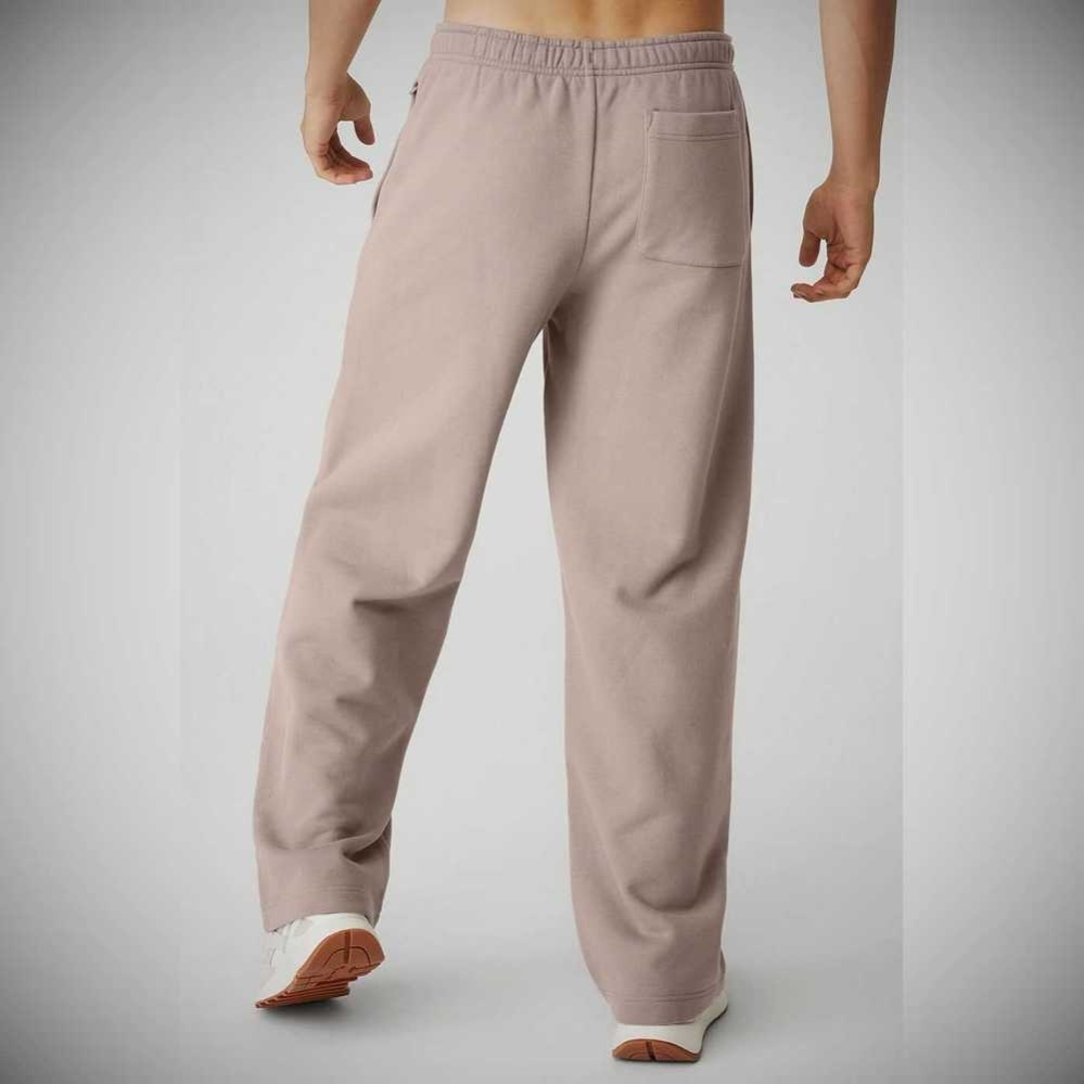 Pantalones Deportivos Alo Yoga Renown Heavy Weight Hombre Grises Marrom | MX-93MJSW