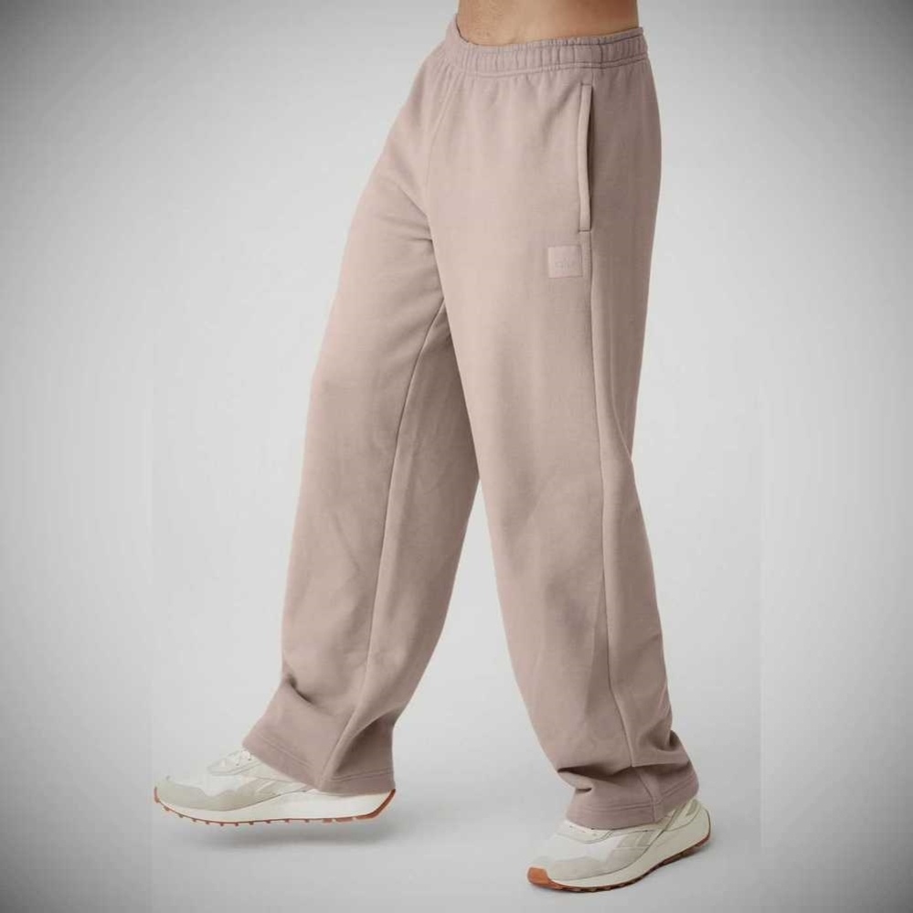 Pantalones Deportivos Alo Yoga Renown Heavy Weight Hombre Grises Marrom | MX-93MJSW