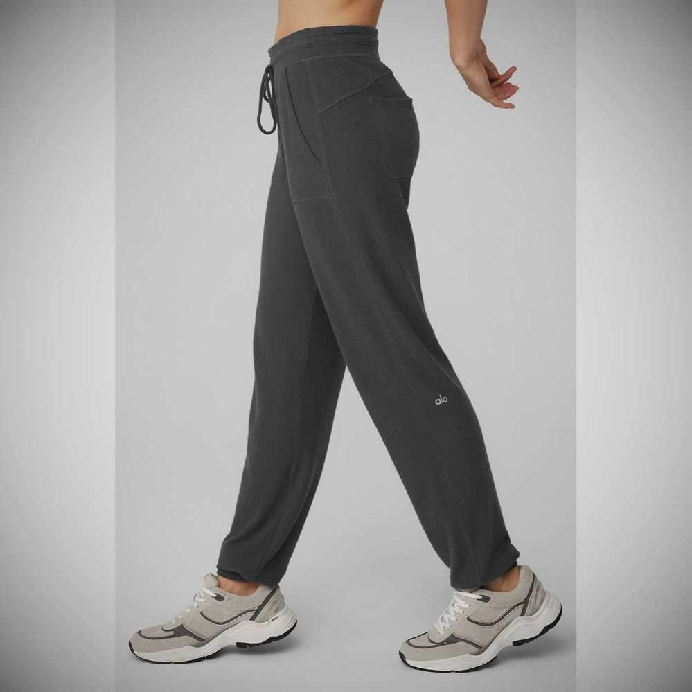 Pantalones Deportivos Alo Yoga Soho Mujer Grises | MX-76LTZI