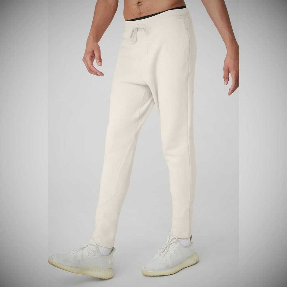 Pantalones Deportivos Alo Yoga The Triumph Hombre Beige | MX-04UHYV