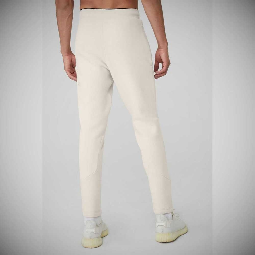 Pantalones Deportivos Alo Yoga The Triumph Hombre Beige | MX-04UHYV