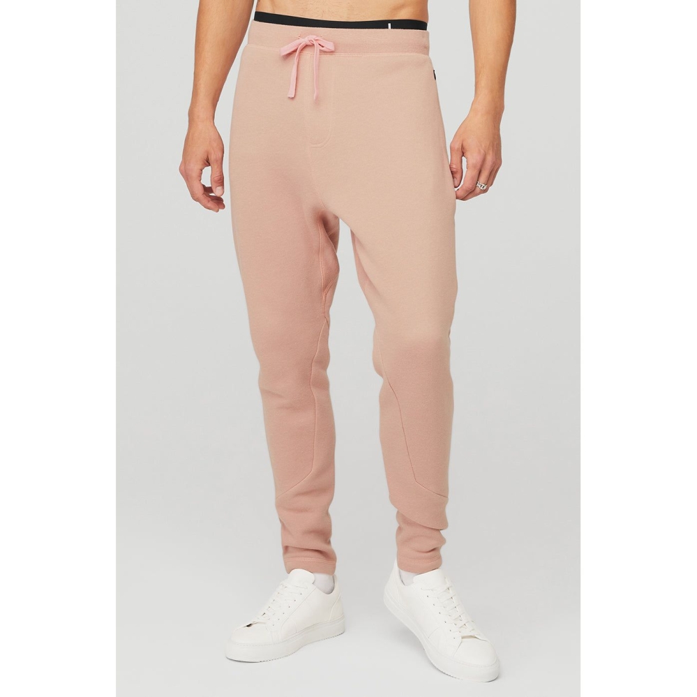 Pantalones Deportivos Alo Yoga The Triumph Hombre Rosas Grises | MX-58PATZ